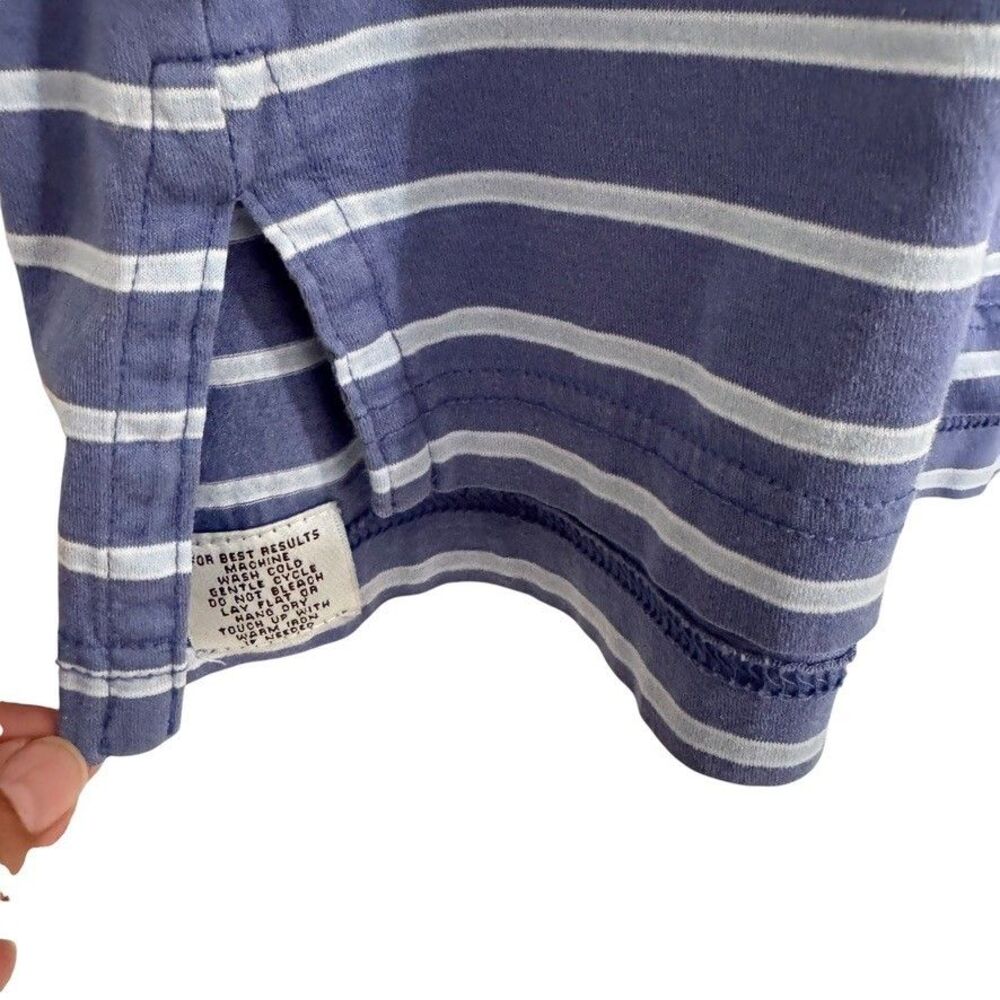 Peter Millar Polo Mens LARGE Shirt Cotton Stretch Golf Casual Breathable Striped - Picture 3 of 5